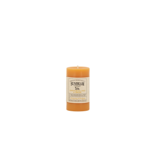 Beeswax Pillar - Lemongrass, Sage & Ginger