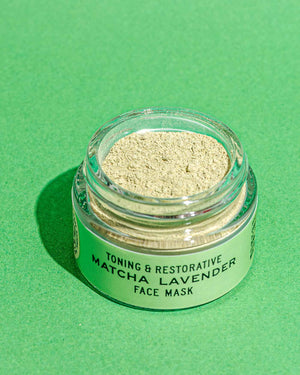 Matcha Lavender Face Mask