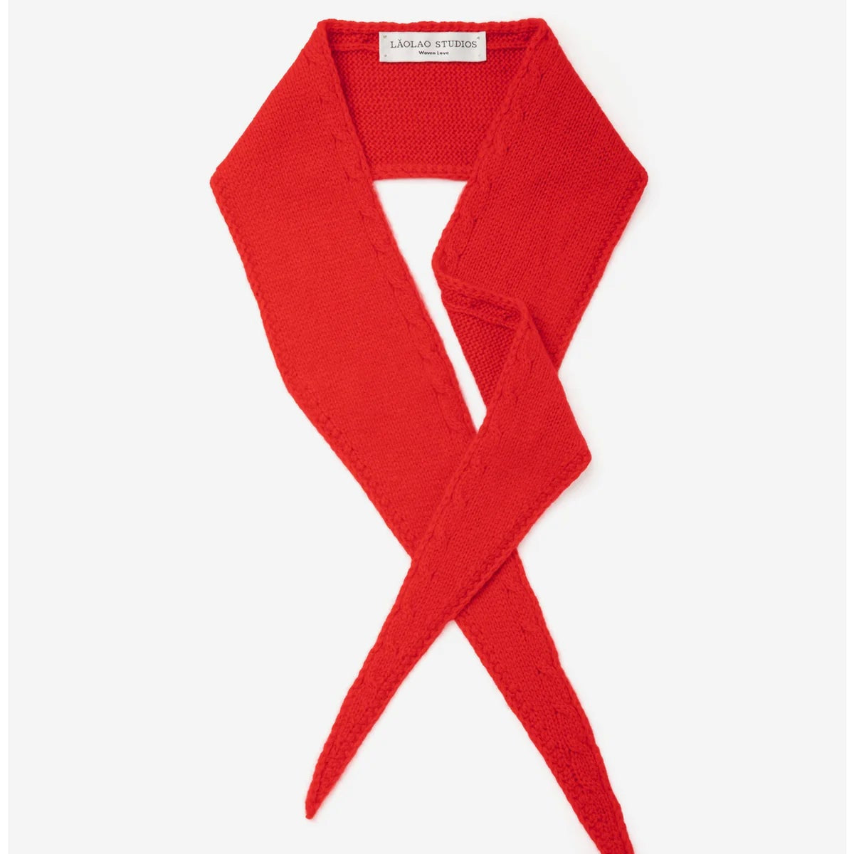Mini Scarf (Scarlet)