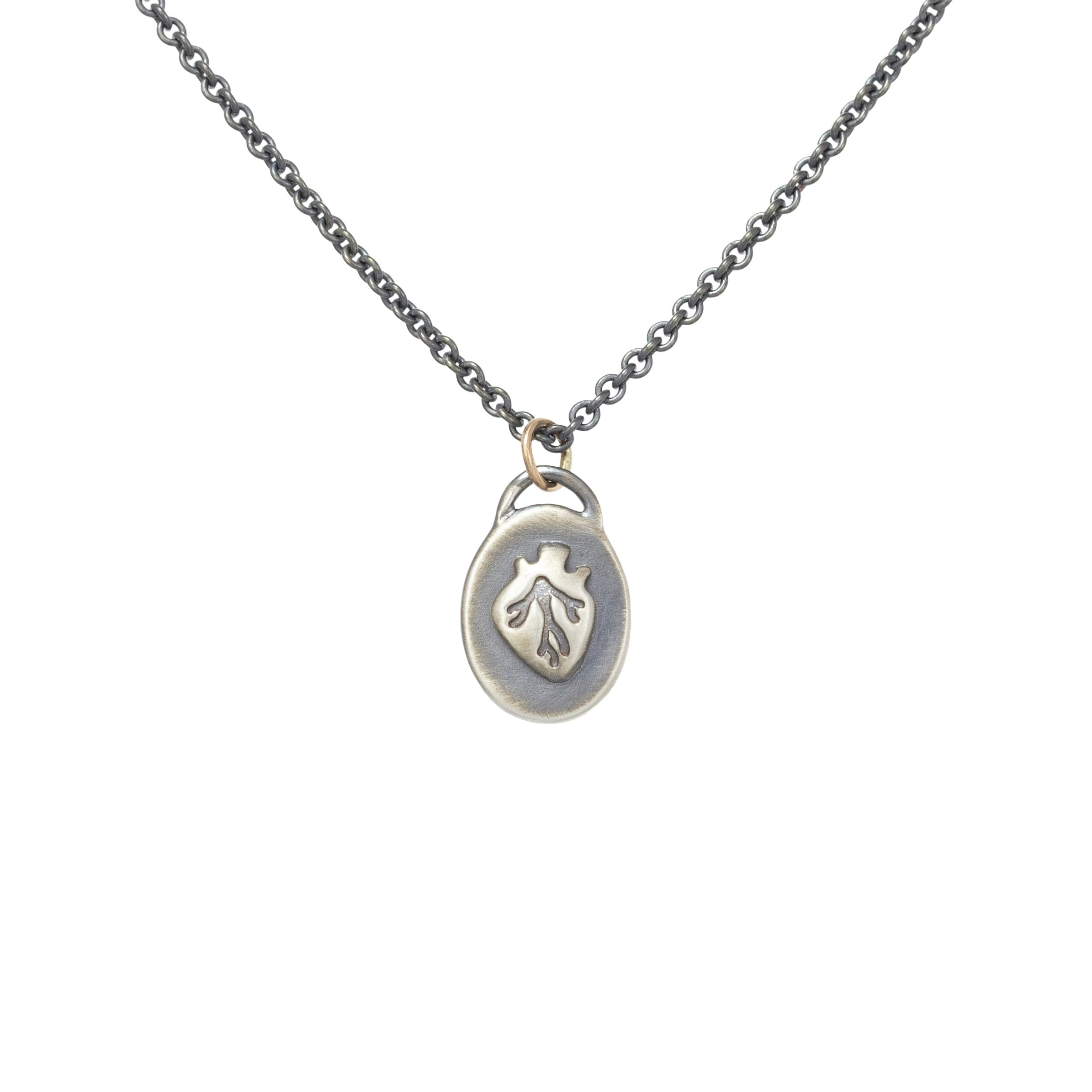 All My Love - Anatomical Heart Necklace