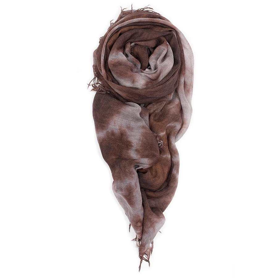 Cashmere Scarf - Ash + Chestnut
