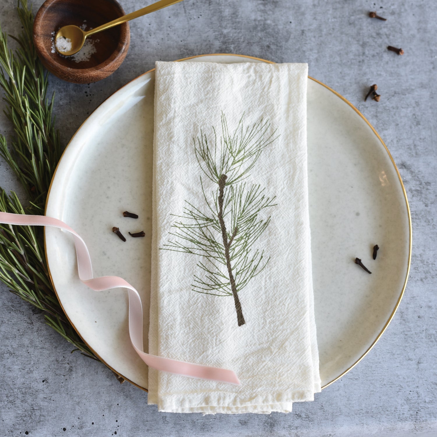 Winter Greens Napkins