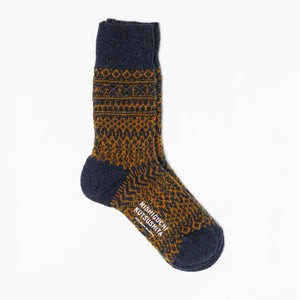 Wool Jacquard Socks