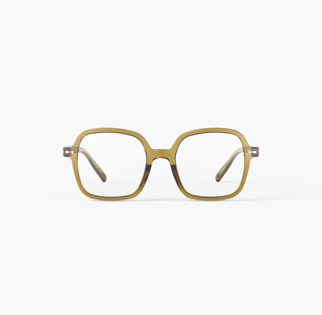 #OFFICE Reading Glasses - Golden Green