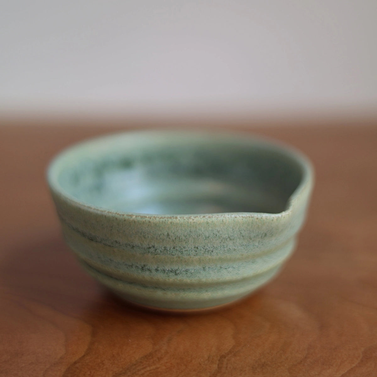 Ceramic Pouring Bowl (Small) - Green