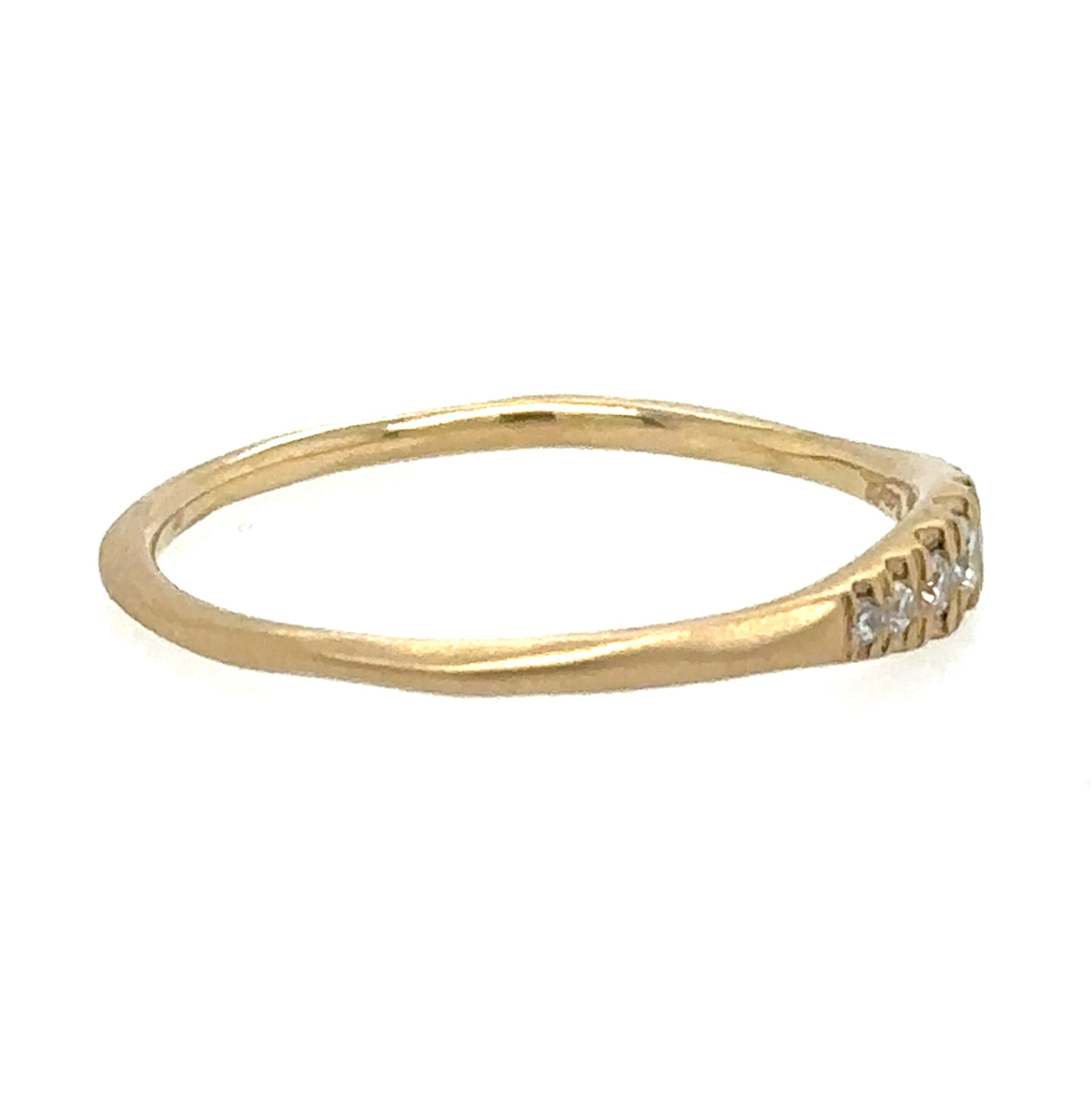 Petite Pavé Diamond Rubidoux Ring