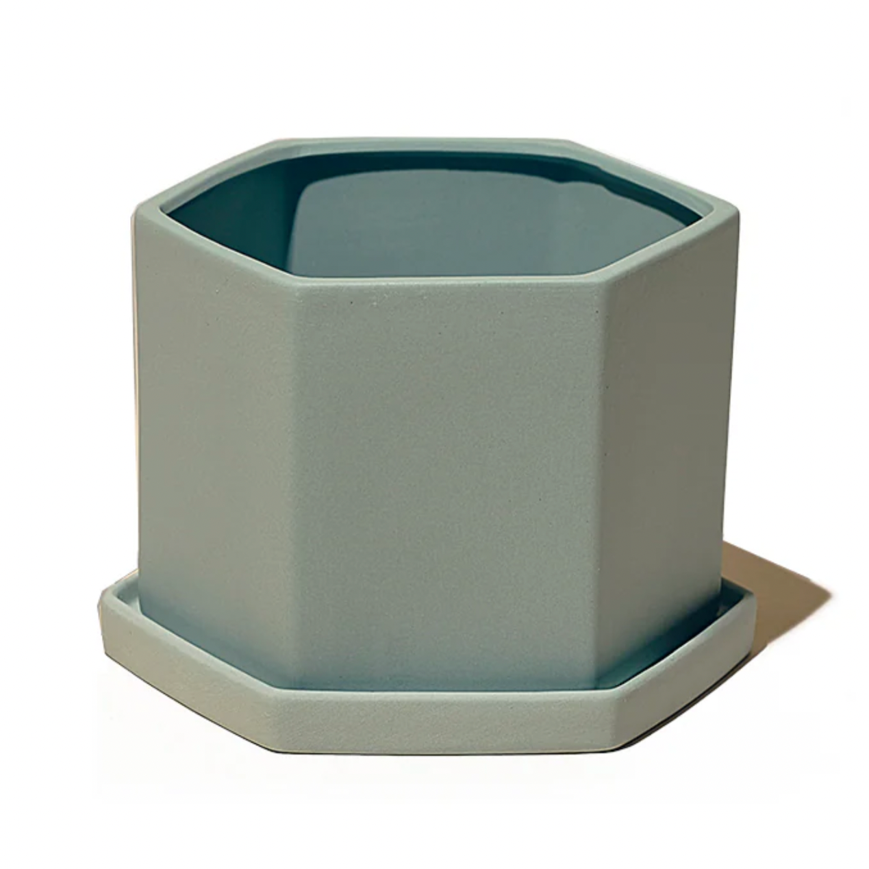 Hex Planter (Peacock)