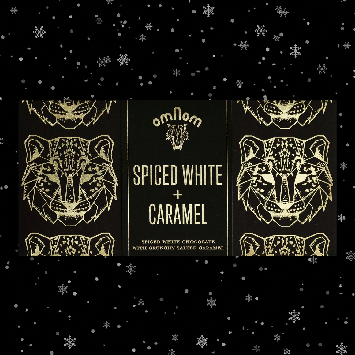 Omnom Spiced White Chocolate + Caramel Bar