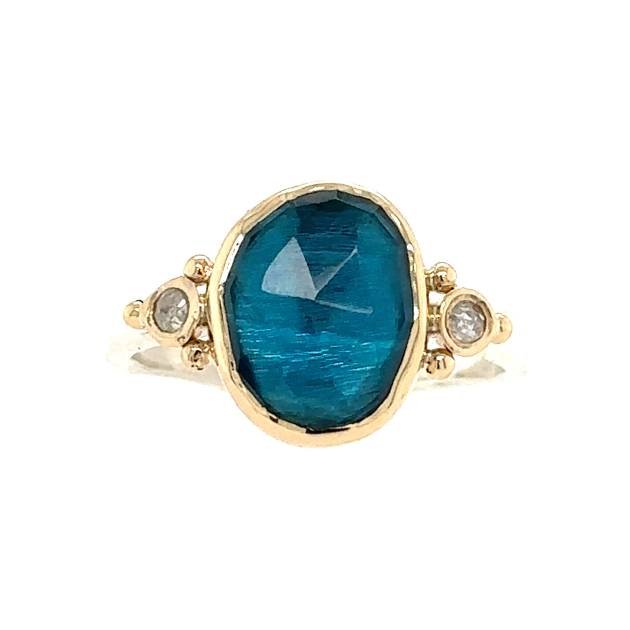 Serena London Blue Topaz Ring - KESTREL