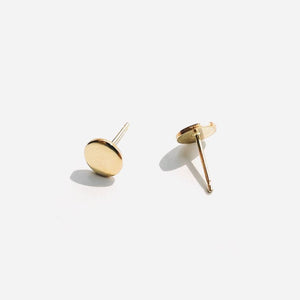 GF Mia Flat Circle Studs