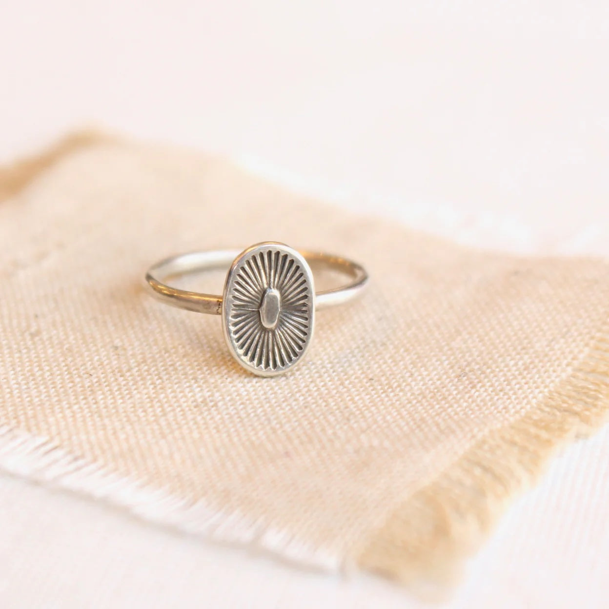 After the Rain Stacking Ring - Silver