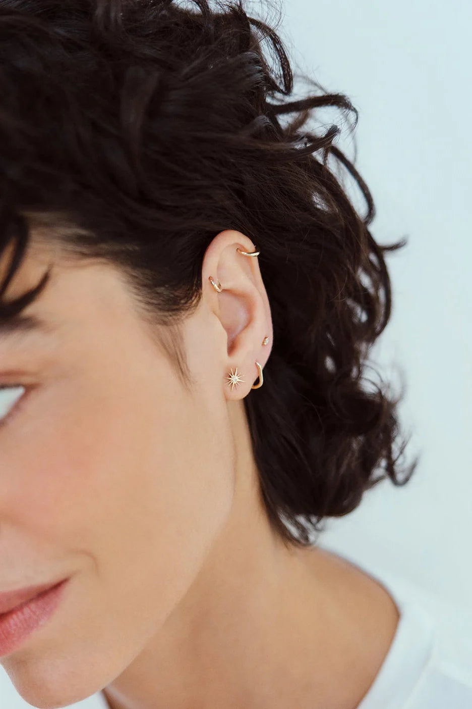 Astra Diamond Starburst Stud - SINGLE