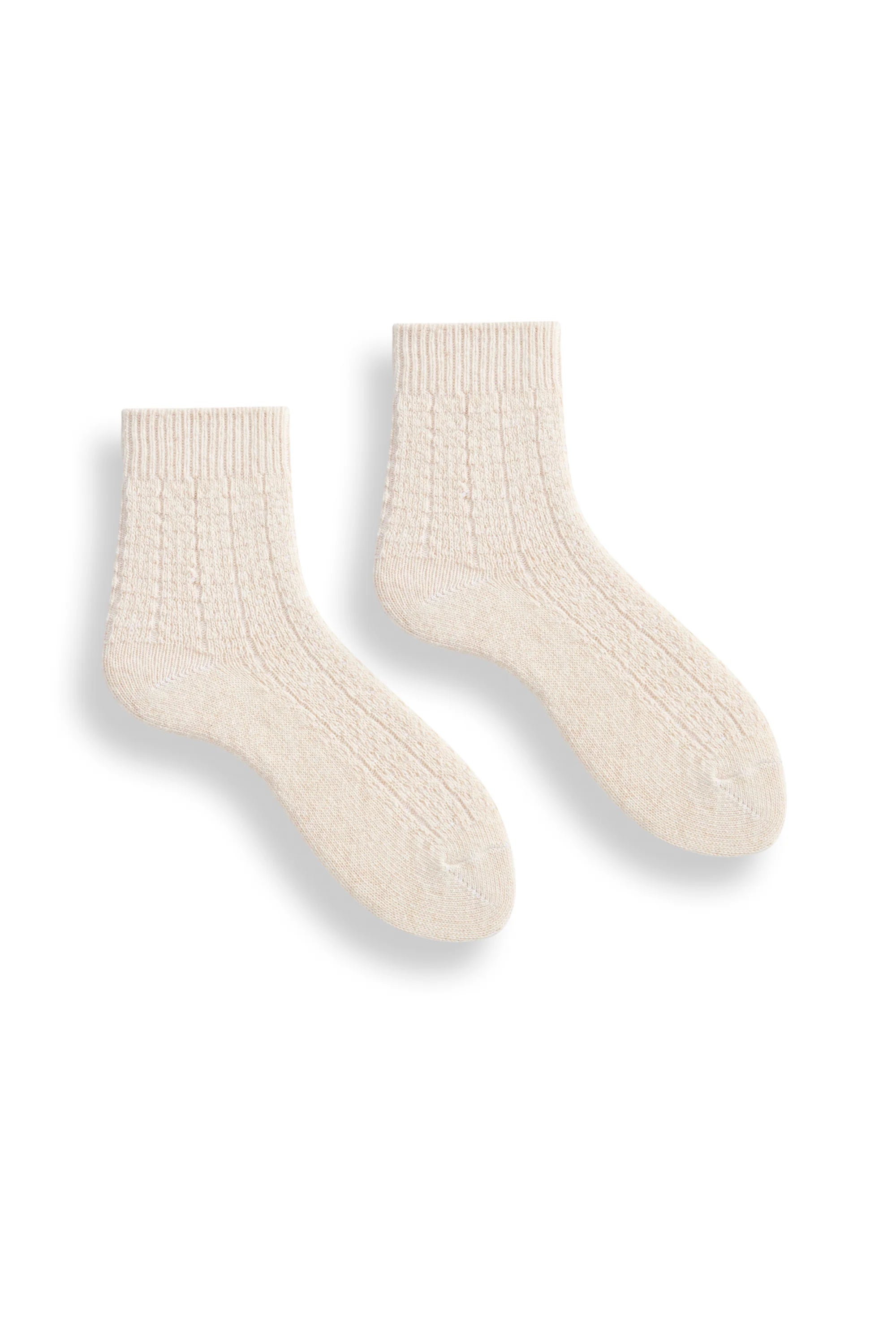 Rope Quarter-Crew Socks