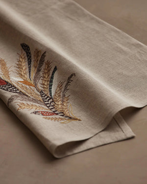 Wheat Harvest Tea Towel