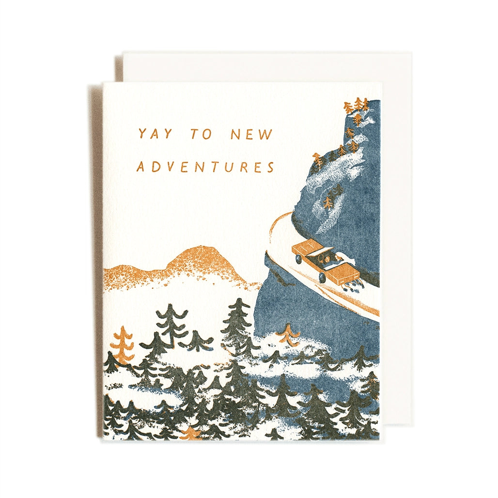 Yay to New Adventures Card