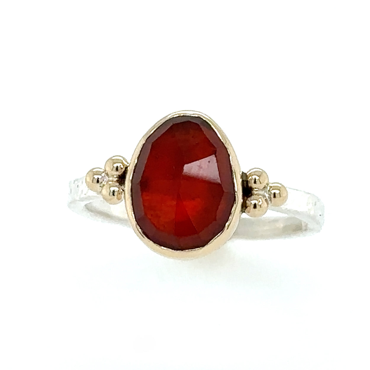 Zora Hessonite Garnet Ring - KESTREL