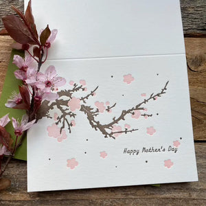 Cherry Blossom Mother's Day Card