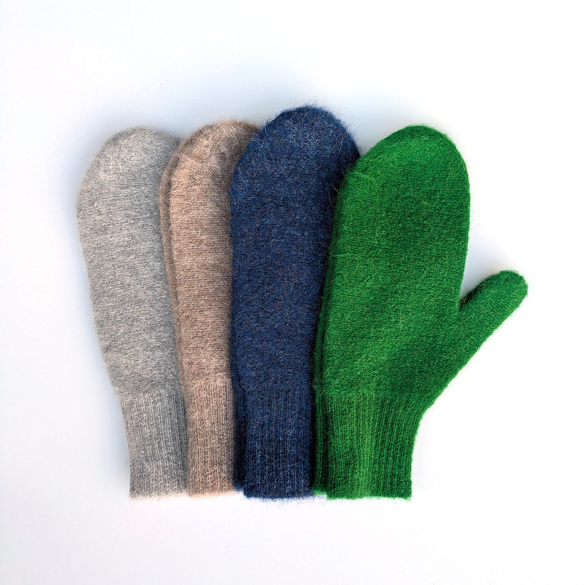 Alpaca Hand Knit Mittens
