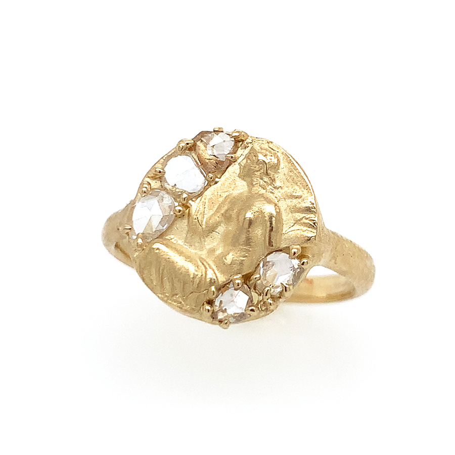 Venus + the Mirrors Signet Ring