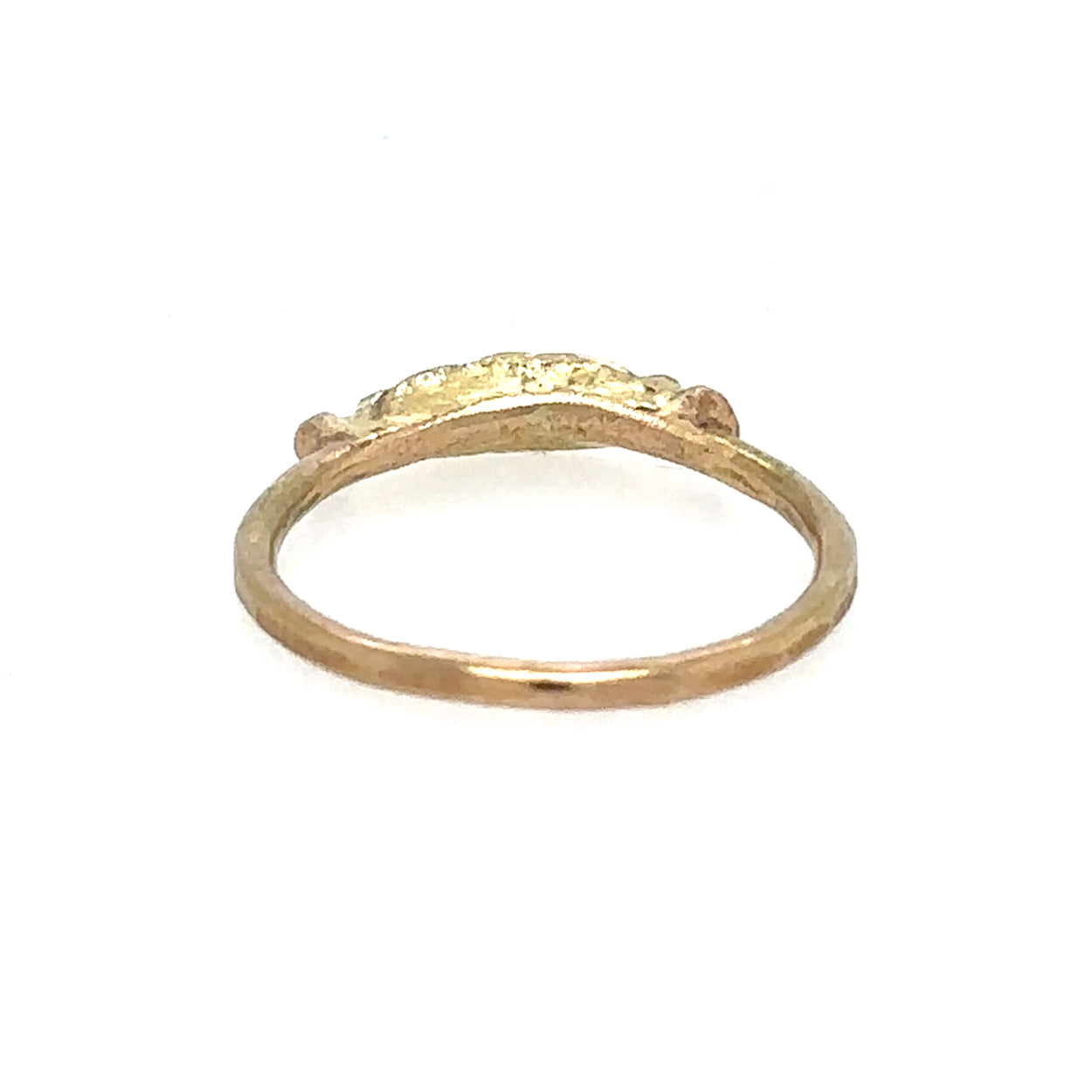 Mini Baguette Pod Diamond Ring