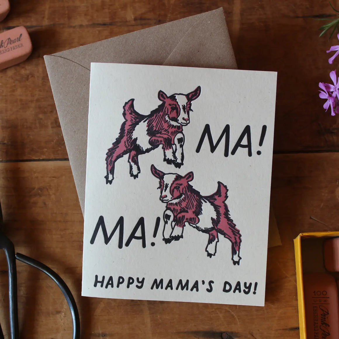 Ma! Ma! Mama's Day Card