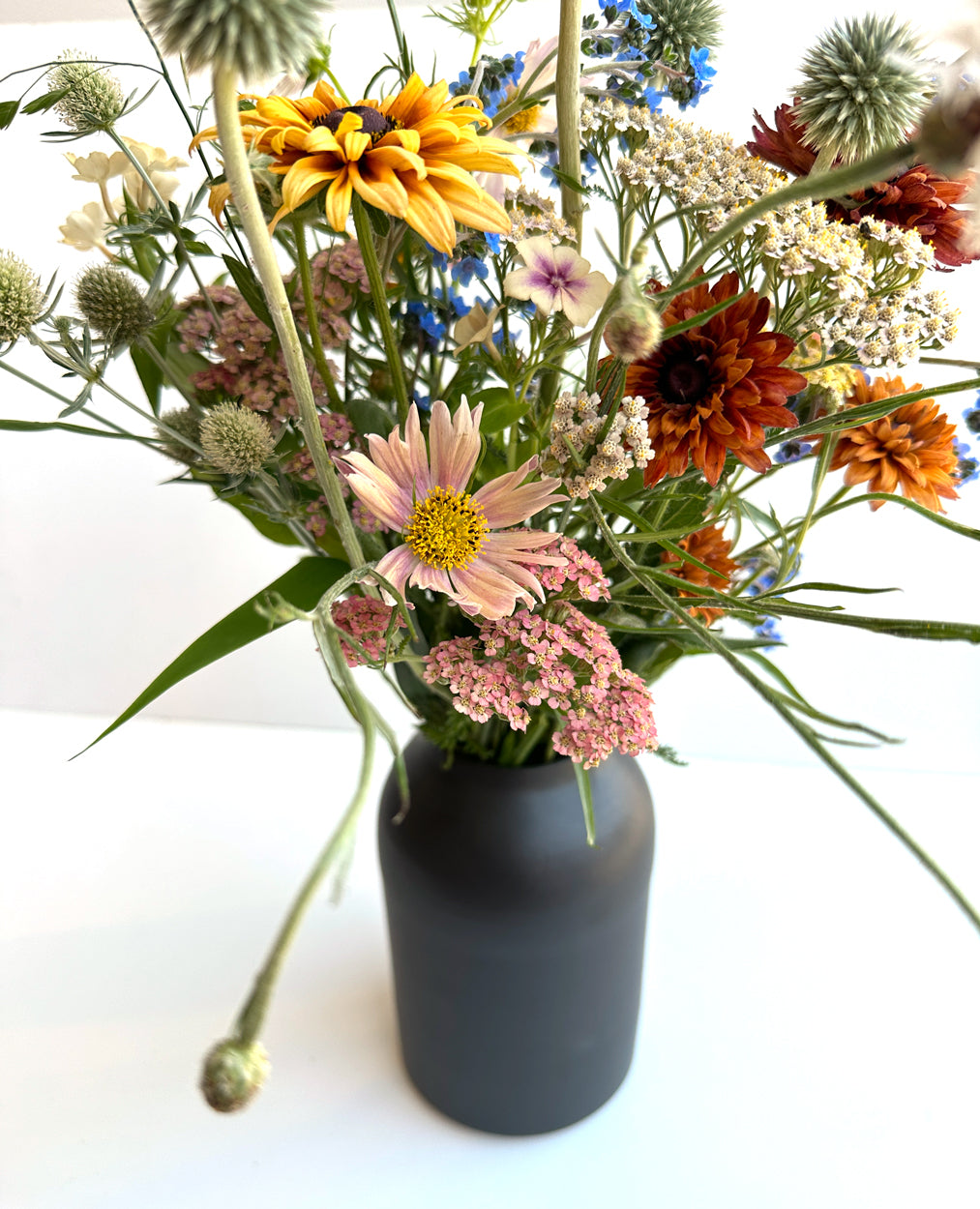 Tall Vase - Valley Black