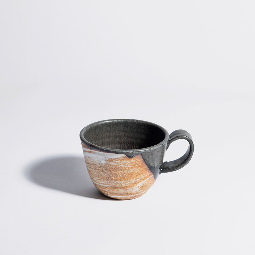 Black Dip Mug - Whiskey + Clay