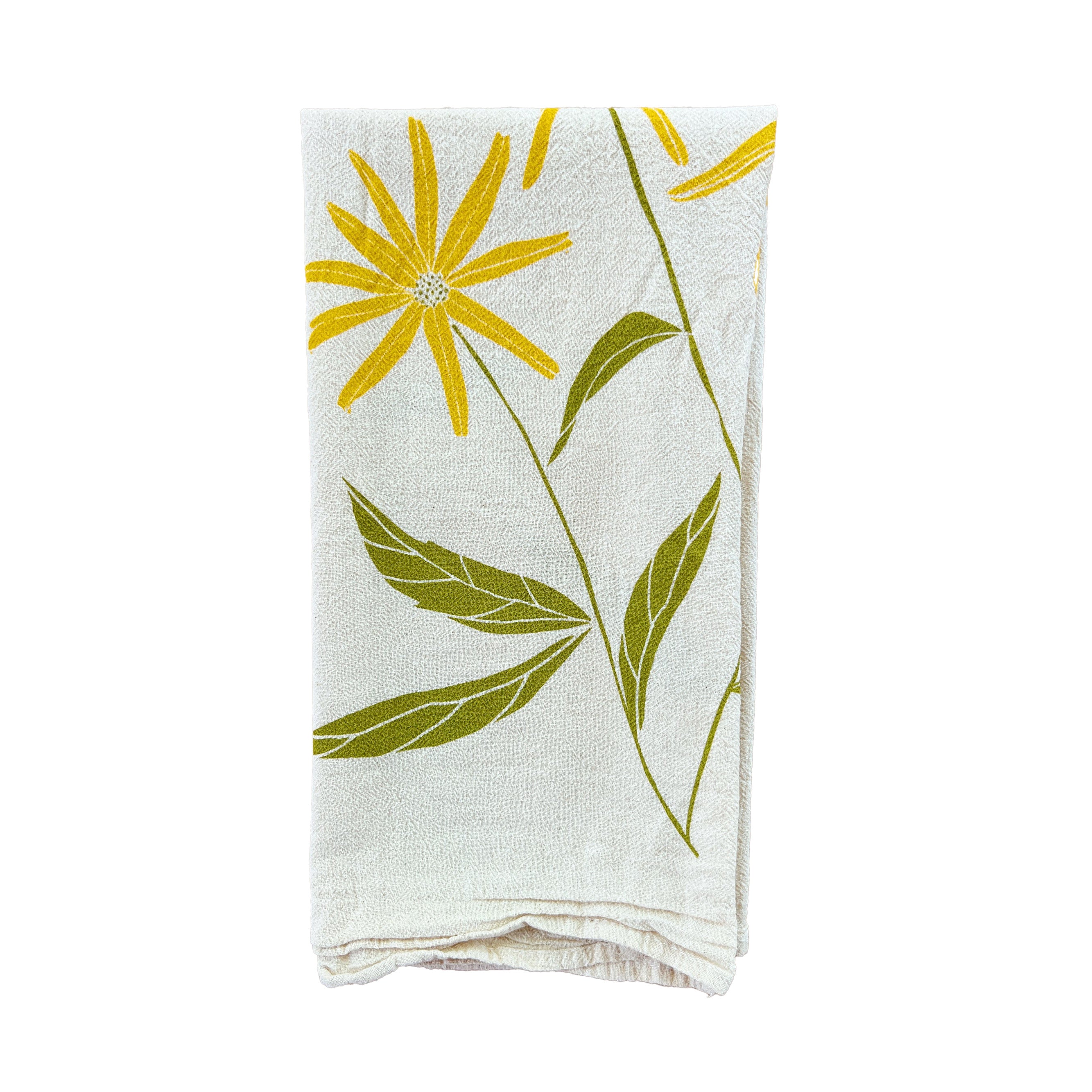 Black-Eyed Susan Tea Towel