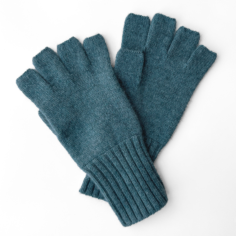 Cashmere Fingerless Gloves - KESTREL