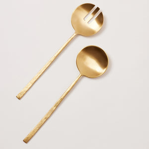 Brass Salad Servers