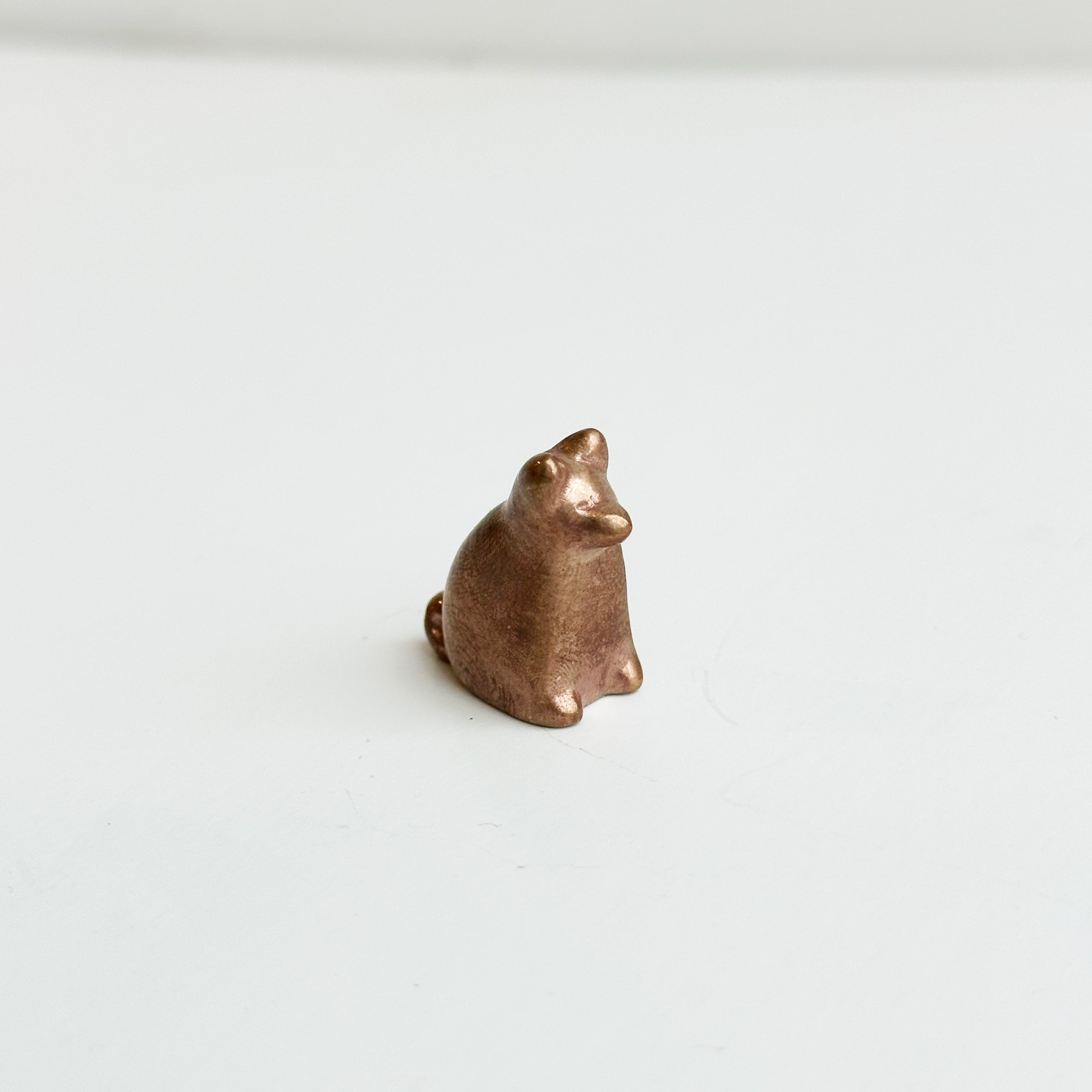 Tiny Bronze Dog