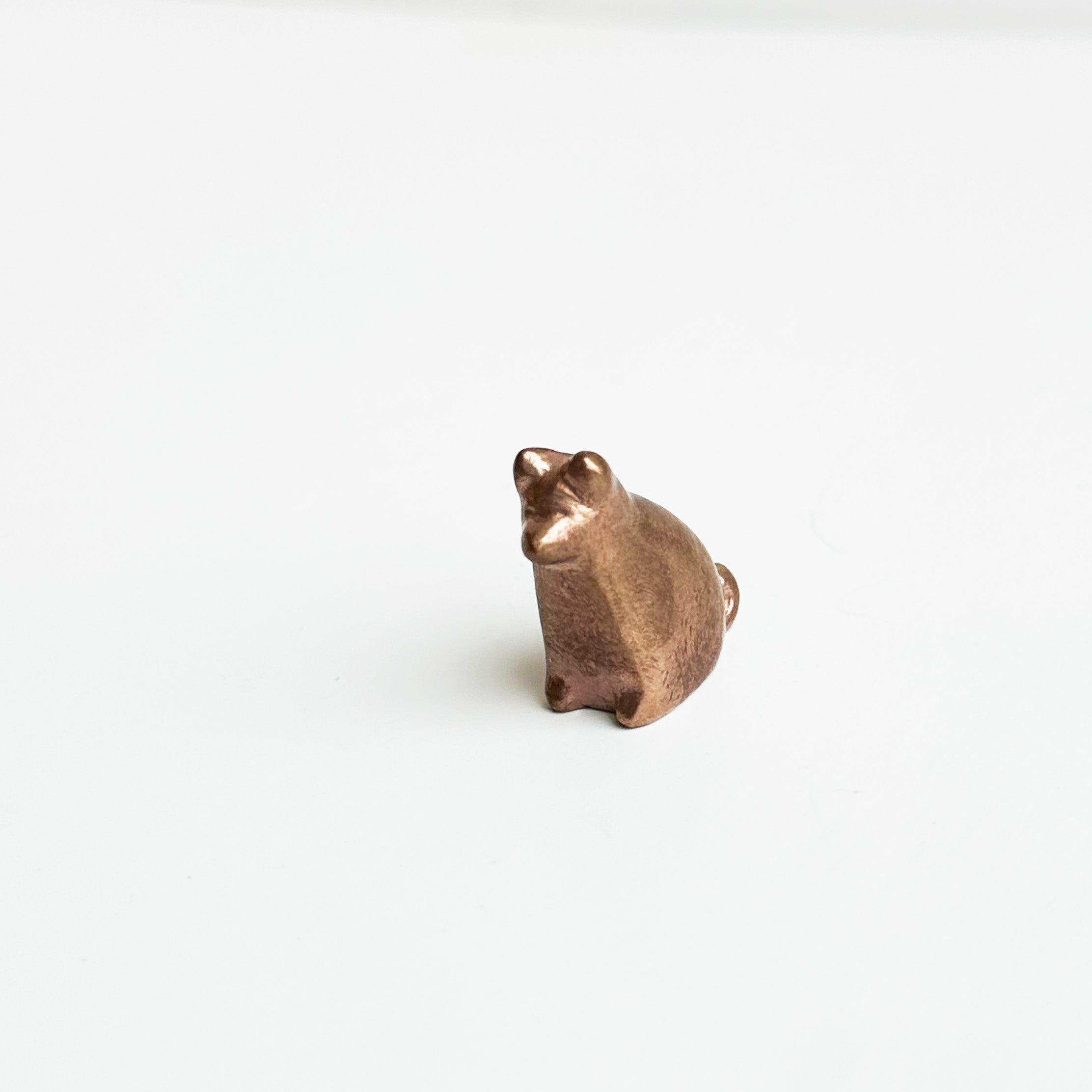 Tiny Bronze Dog