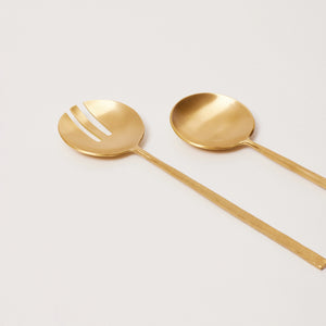 Brass Salad Servers