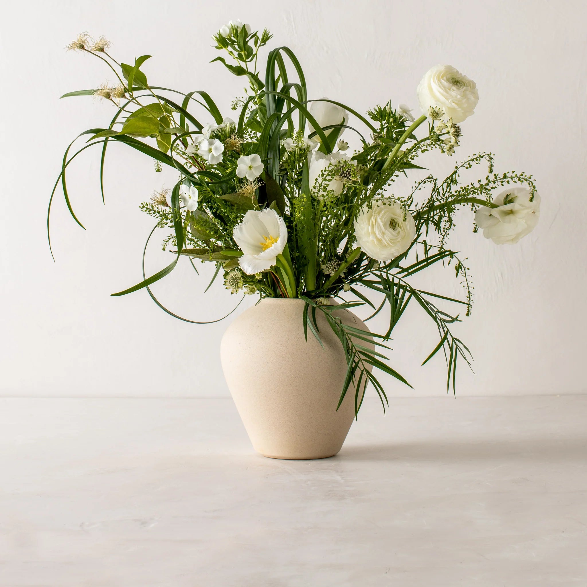 Verdure Vase - Raw Stoneware