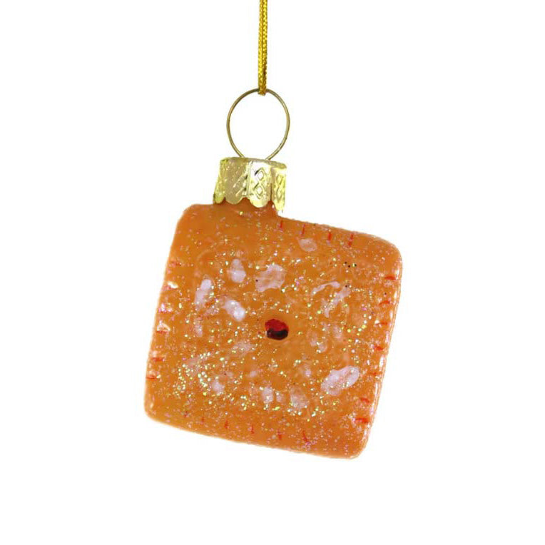 Cheese It Cracker Ornament