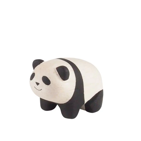 Tiny Wooden Baby Panda