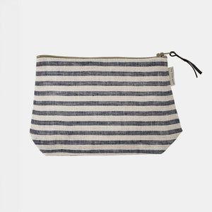 Chris Pouch (Blue Natural Stripe)
