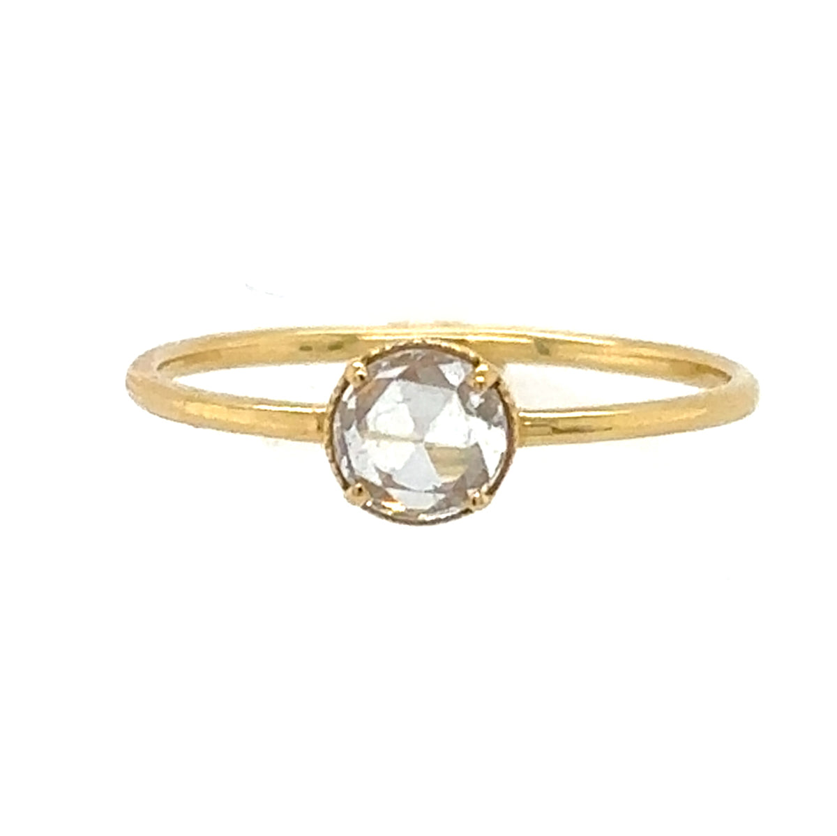 Clara Milgrain Diamond Ring