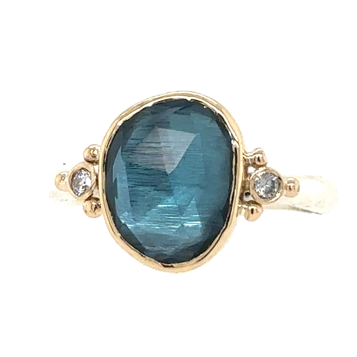 Cleo London Blue Topaz Ring