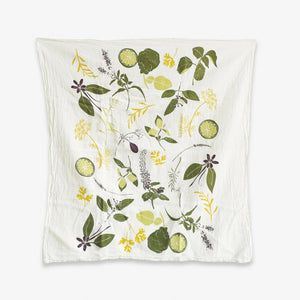 Cocktail Herbs Tea Towel