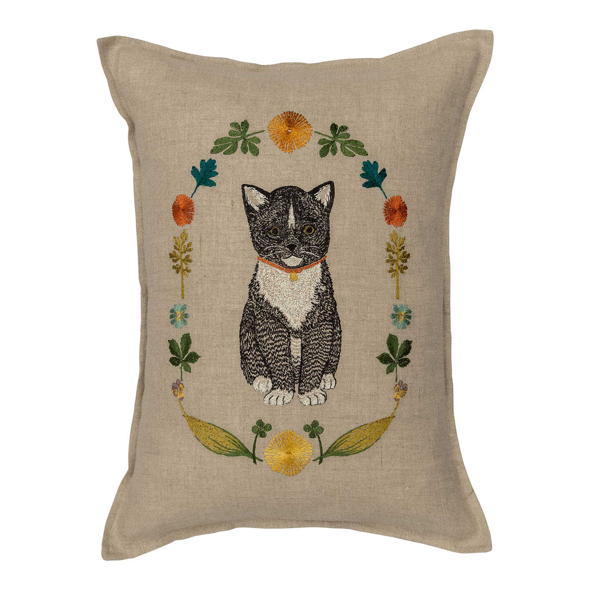 Kitten Cameo Pillow