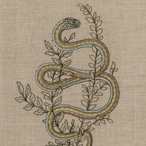 Garter Snake Tea Towel