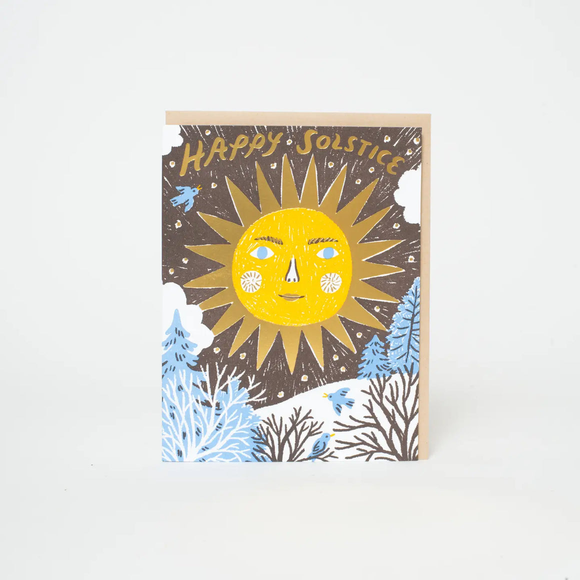 Phoebe Wahl Happy Solstice Card