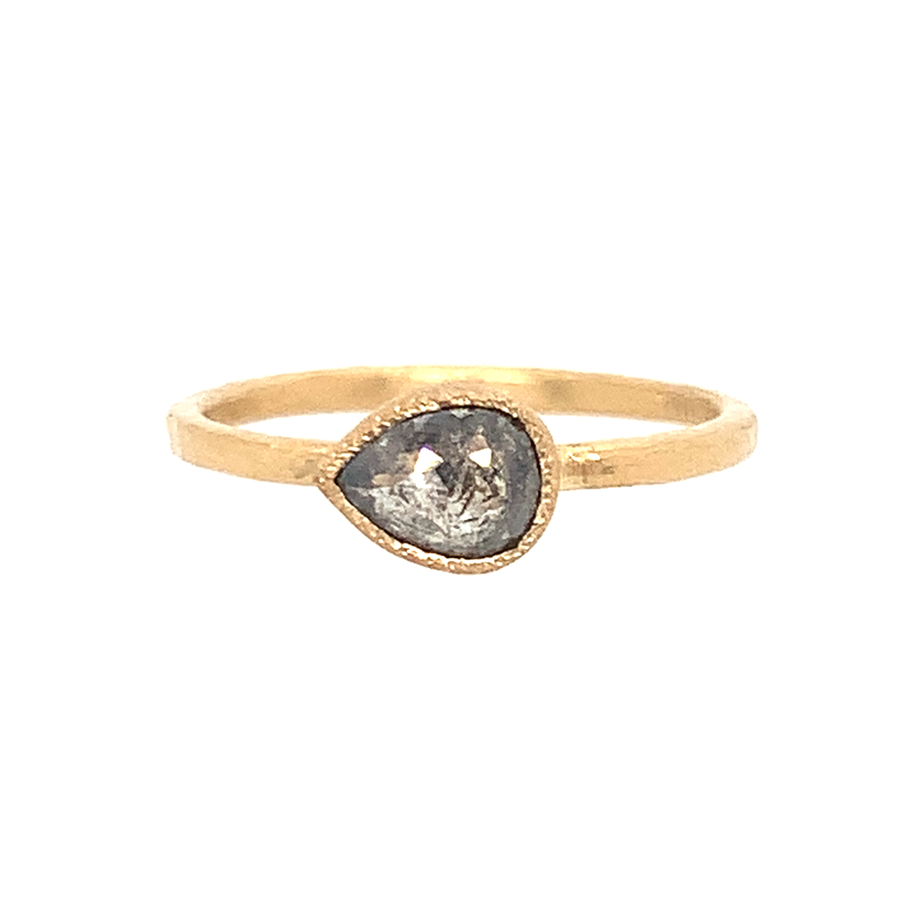 18k East-West Cinder Diamond Ring
