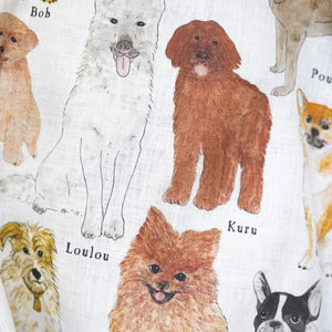 2026 Fabric Calendar - Les Toutous (Doggies)