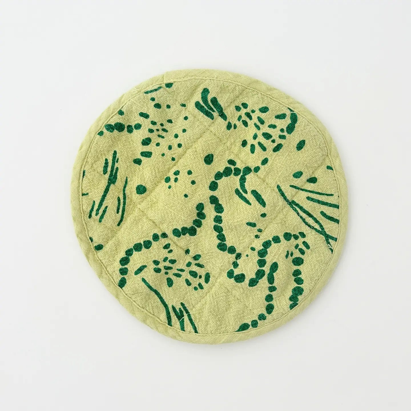 Splatter Green Potholder