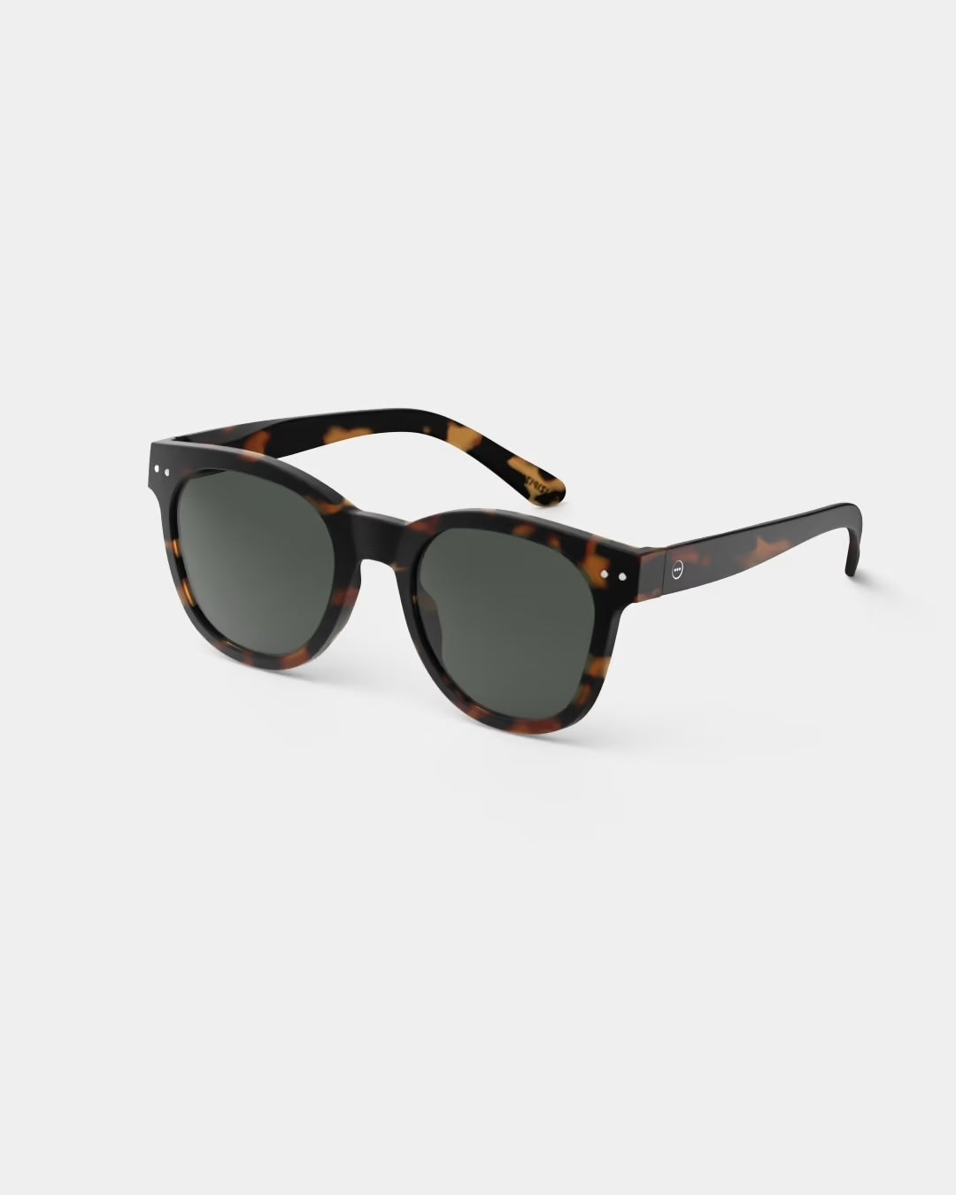 #N Sunglasses - Tortoise (Grey Lenses)
