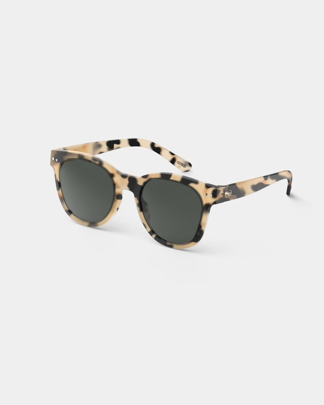 #N Sunglasses - Light Tortoise (Grey Lenses)