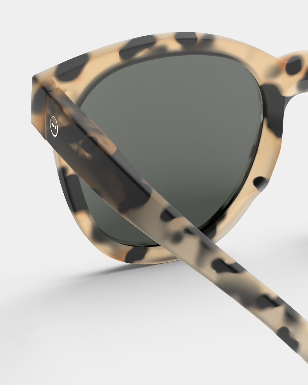 #N Sunglasses - Light Tortoise (Grey Lenses)