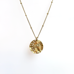 Gold Eclipse Necklace